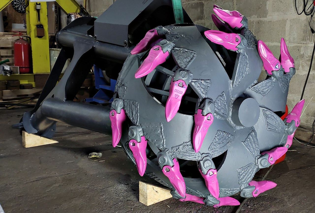 Cutter rechargé avec dents neuves