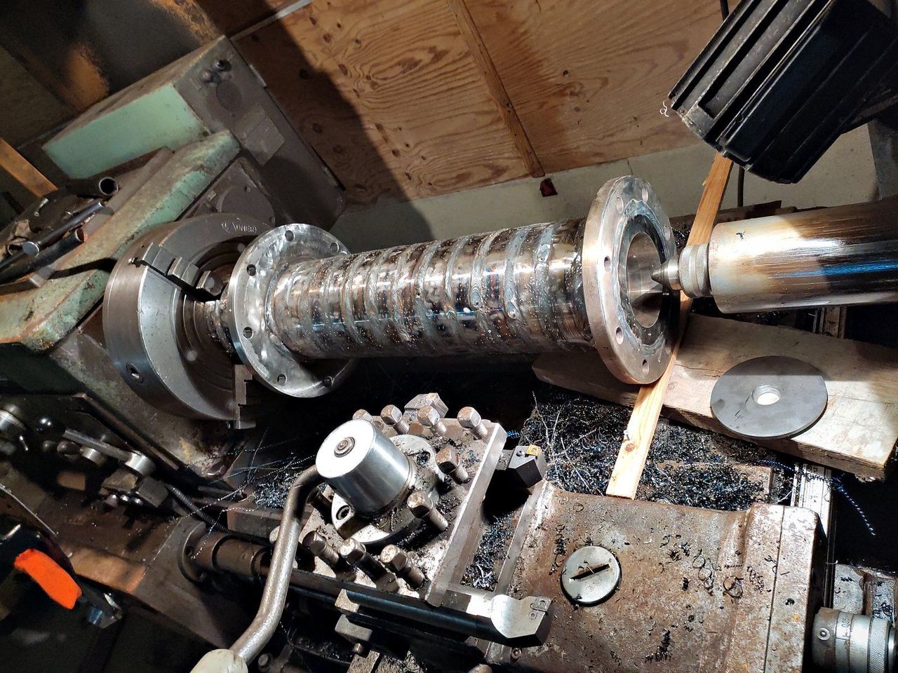 Mixer de dragage usiné à l'atelier de Saffré
